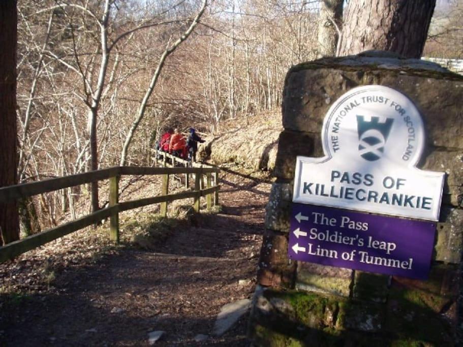 Riverside Lodge In Killiecrankie Bridge of Tilt エクステリア 写真